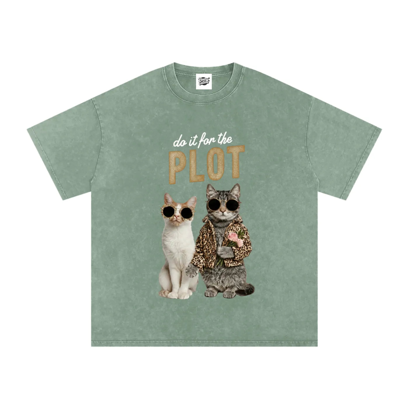 Do It For The Plot - Oversized Shirt - Pawp Culture