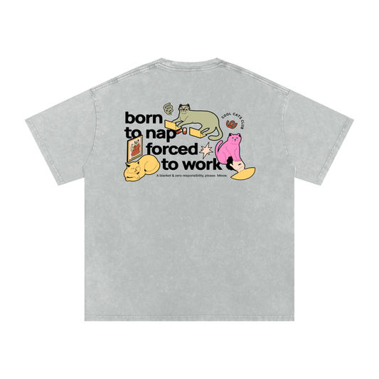 Born to nap, forced to work - Pawp Culture