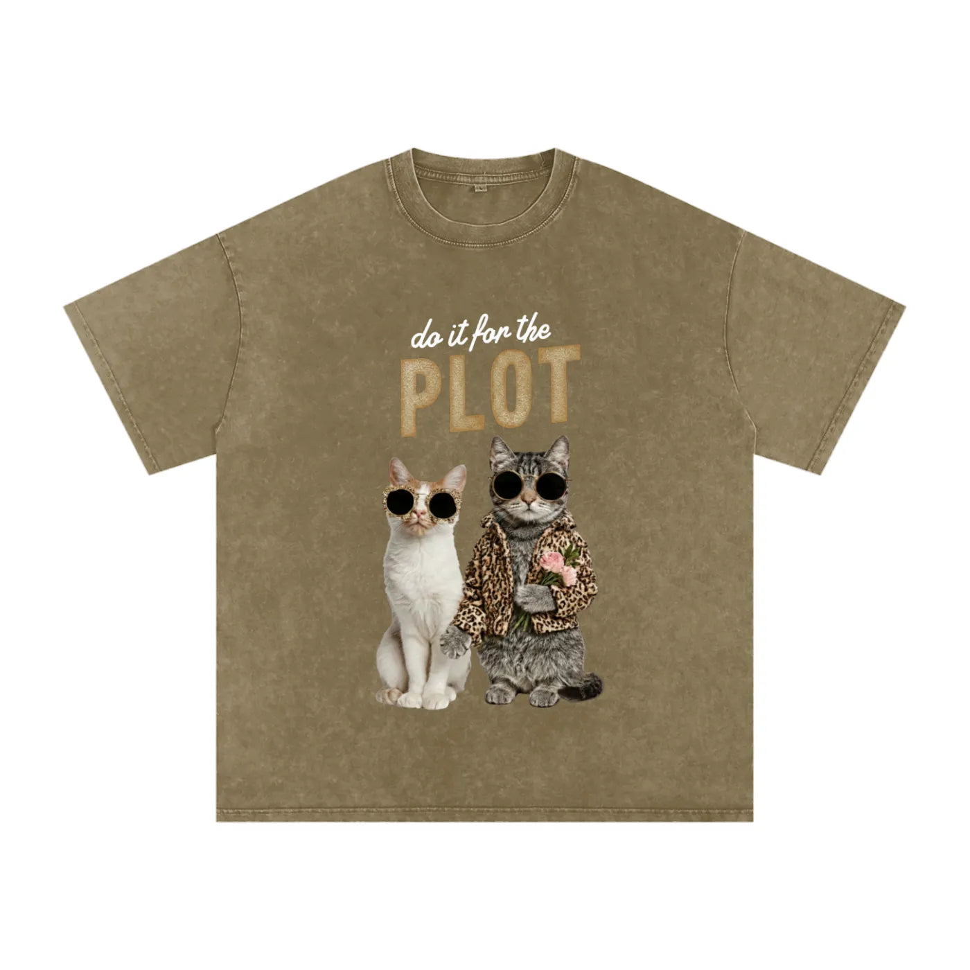 Do It For The Plot - Oversized Shirt - Pawp Culture