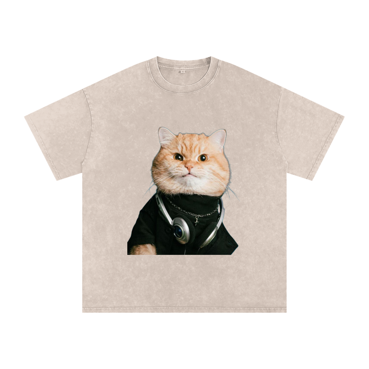 DJ Cat - Oversized Shirt - Pawp Culture