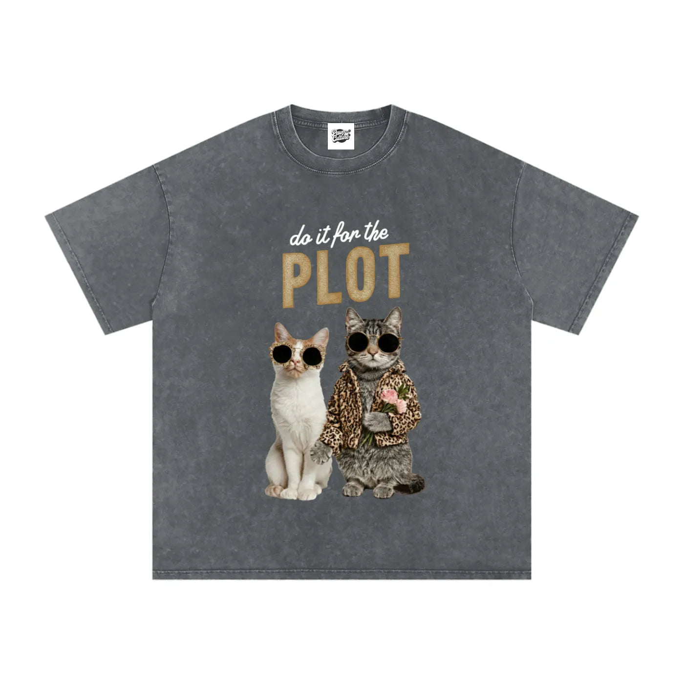 Do It For The Plot - Oversized Shirt - Pawp Culture