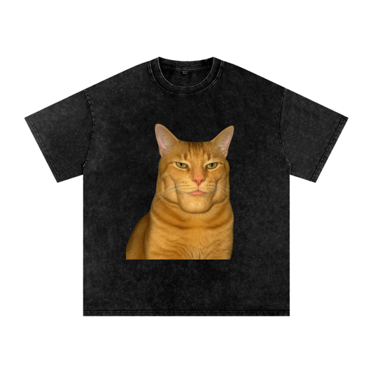 Brad Cat - Oversized Shirt - Pawp Culture