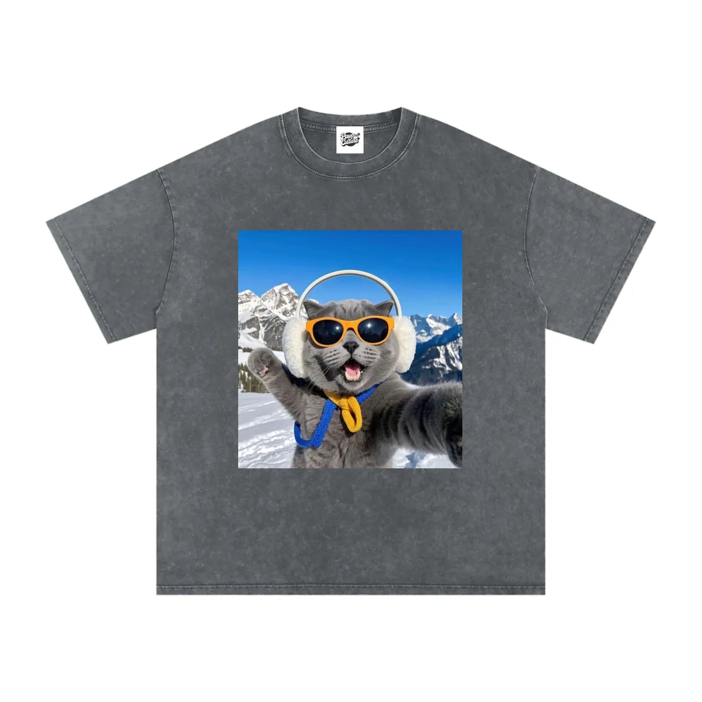 Explorer Cat - Oversized Shirt - Pawp Culture