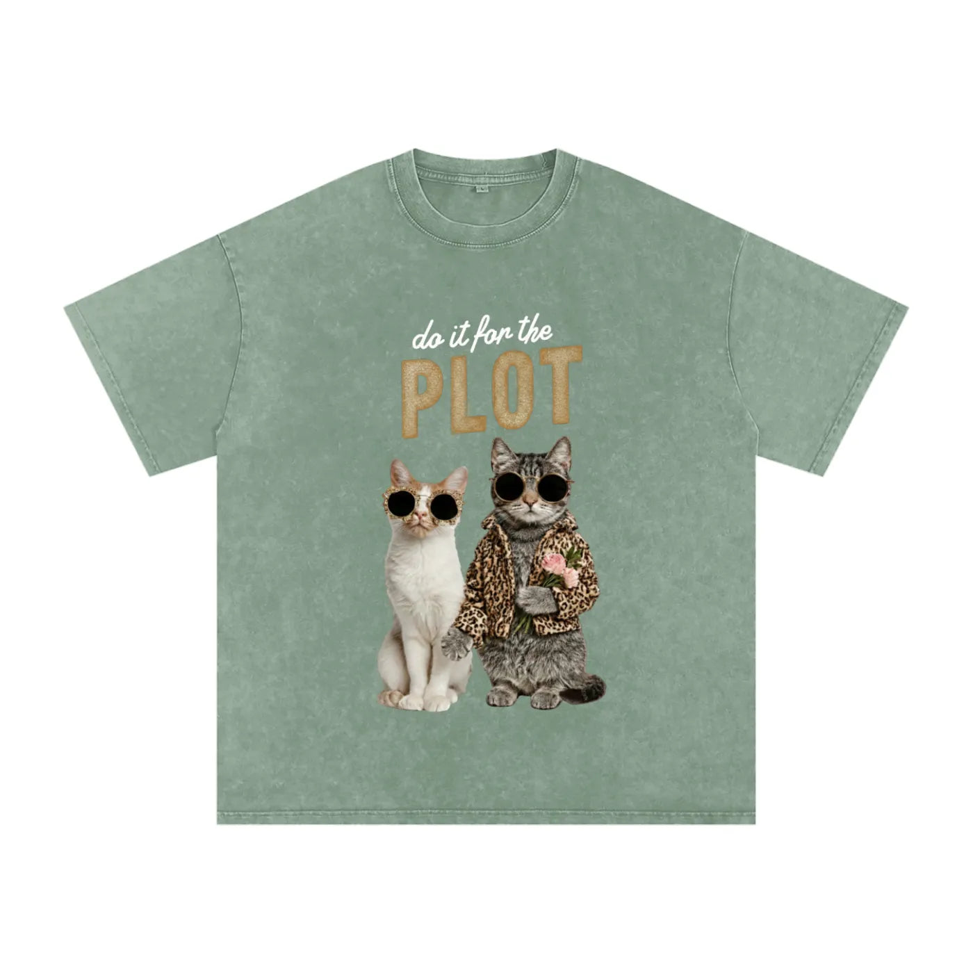 Do It For The Plot - Oversized Shirt - Pawp Culture