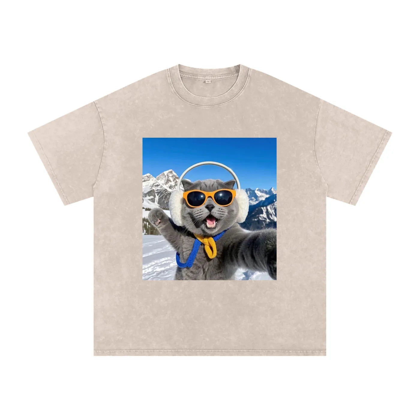 Explorer Cat - Oversized Shirt - Pawp Culture