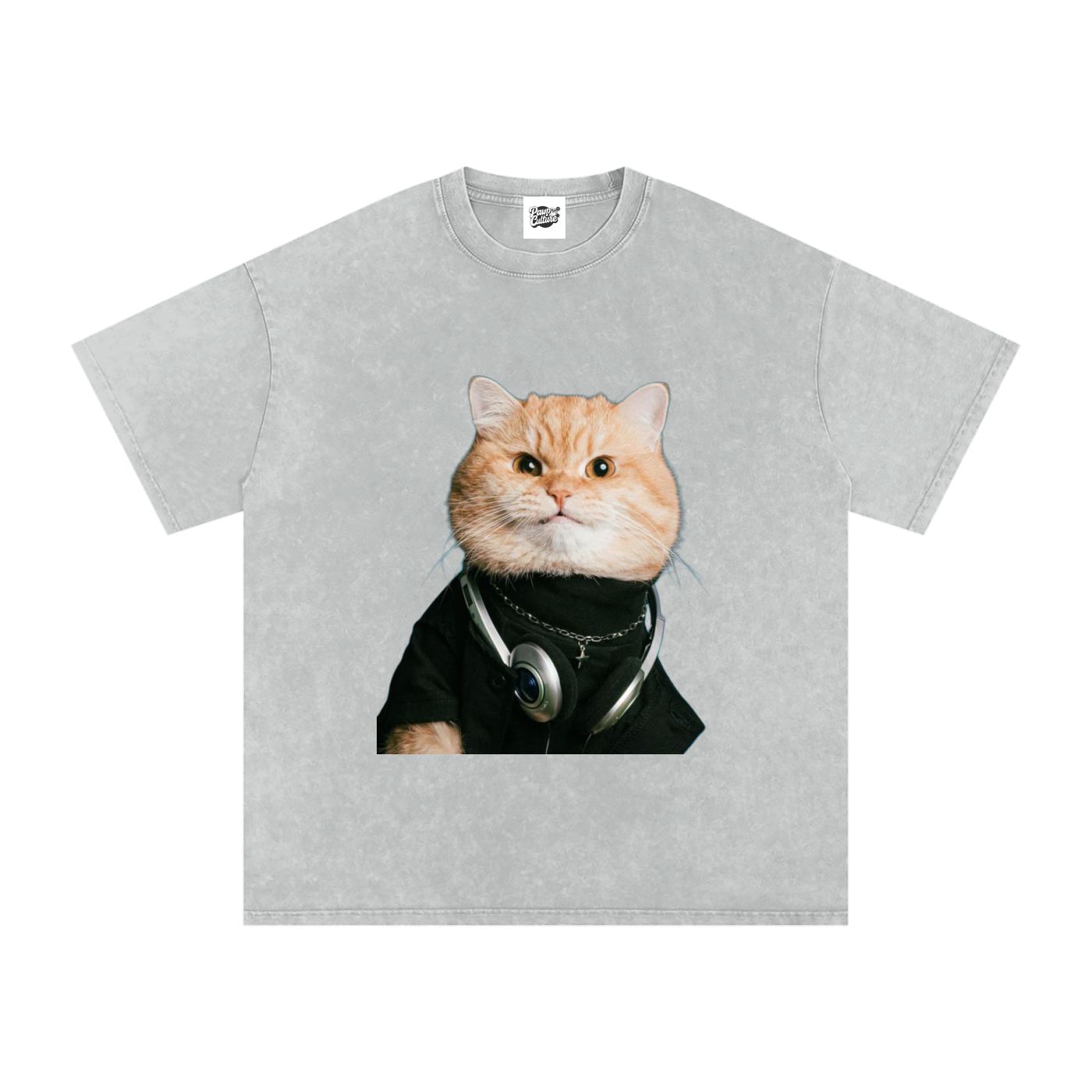 DJ Cat - Oversized Shirt - Pawp Culture