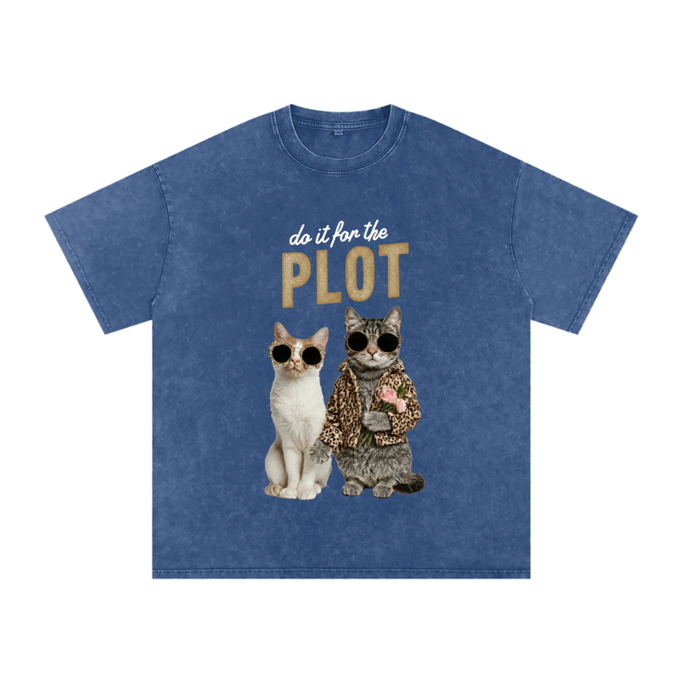 Do It For The Plot - Oversized Shirt - Pawp Culture