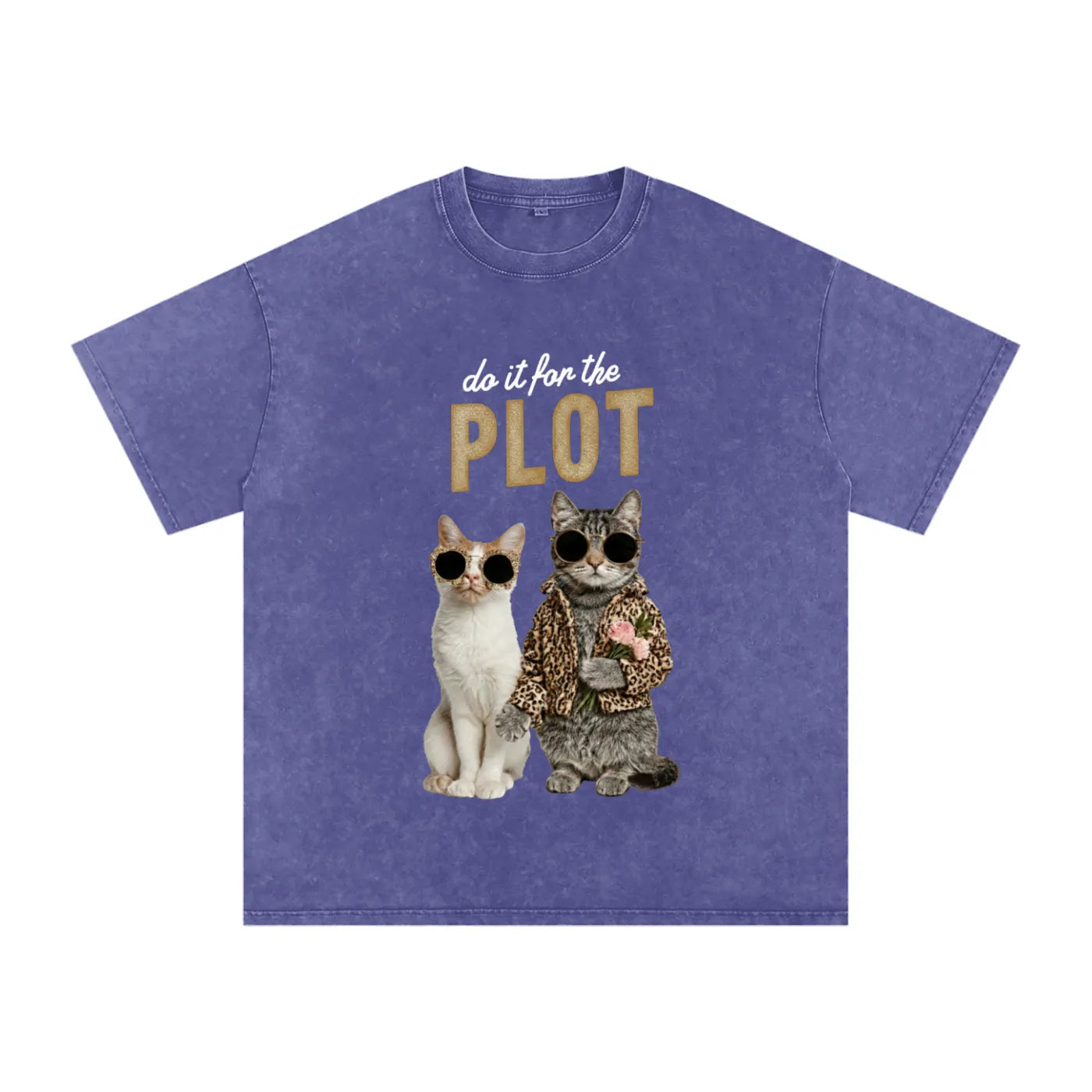 Do It For The Plot - Oversized Shirt - Pawp Culture