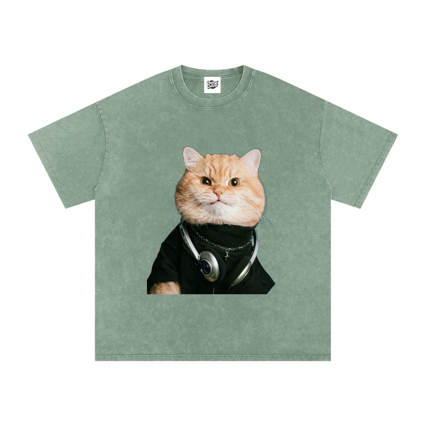 DJ Cat - Oversized Shirt - Pawp Culture