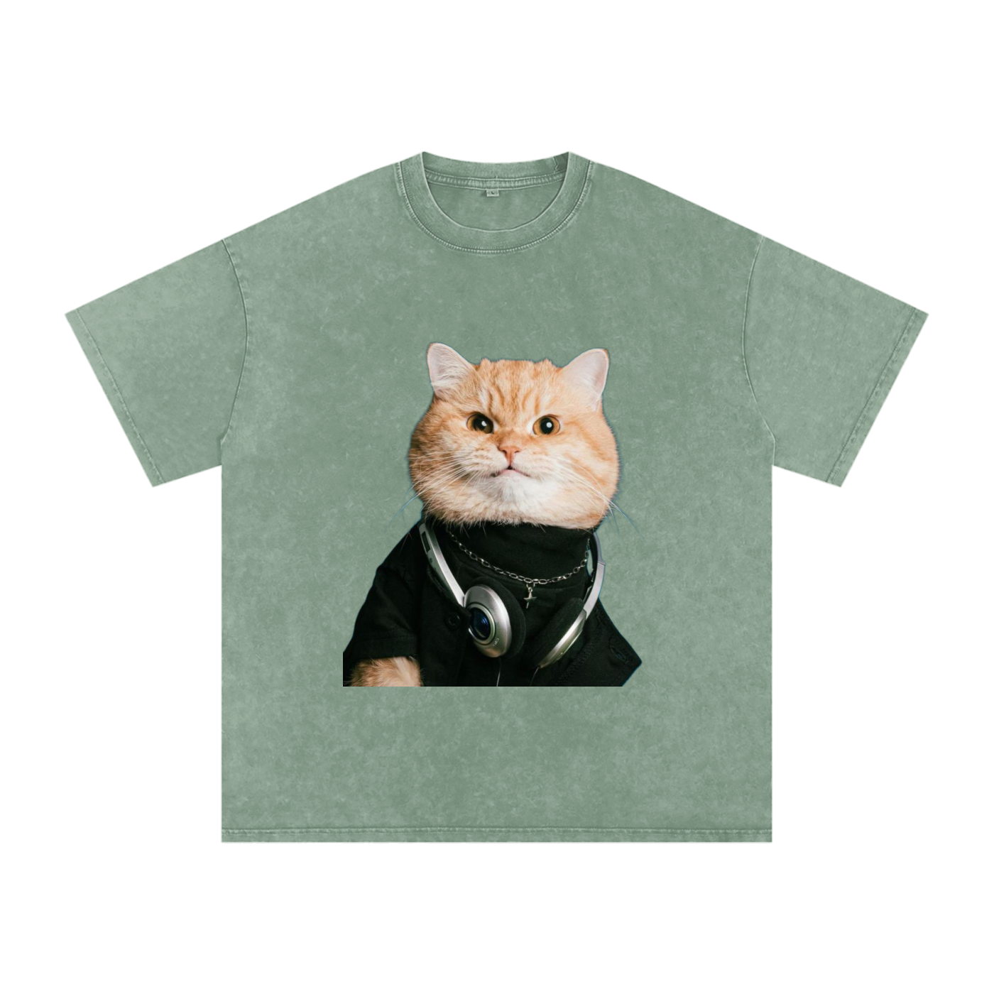 DJ Cat - Oversized Shirt - Pawp Culture