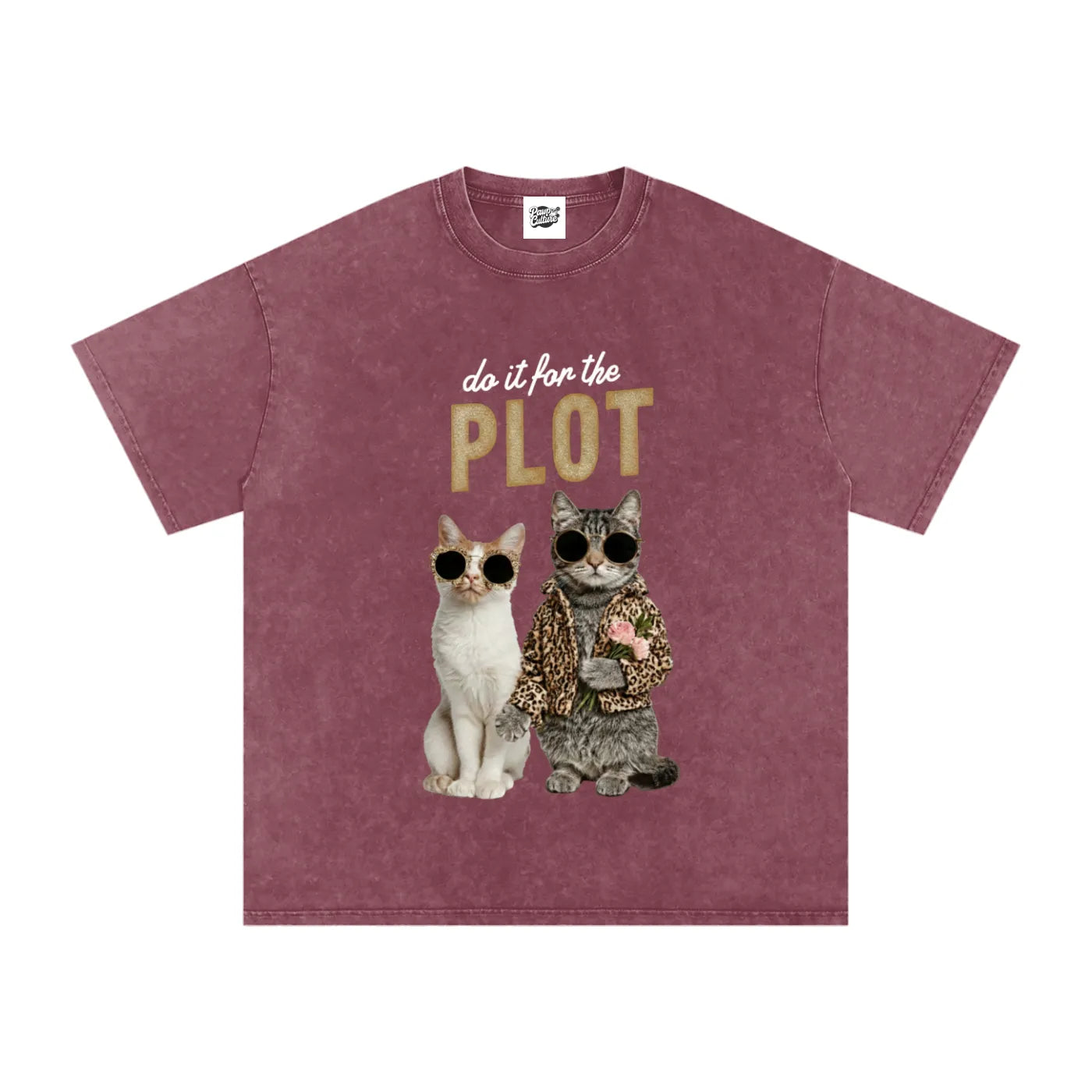 Do It For The Plot - Oversized Shirt - Pawp Culture