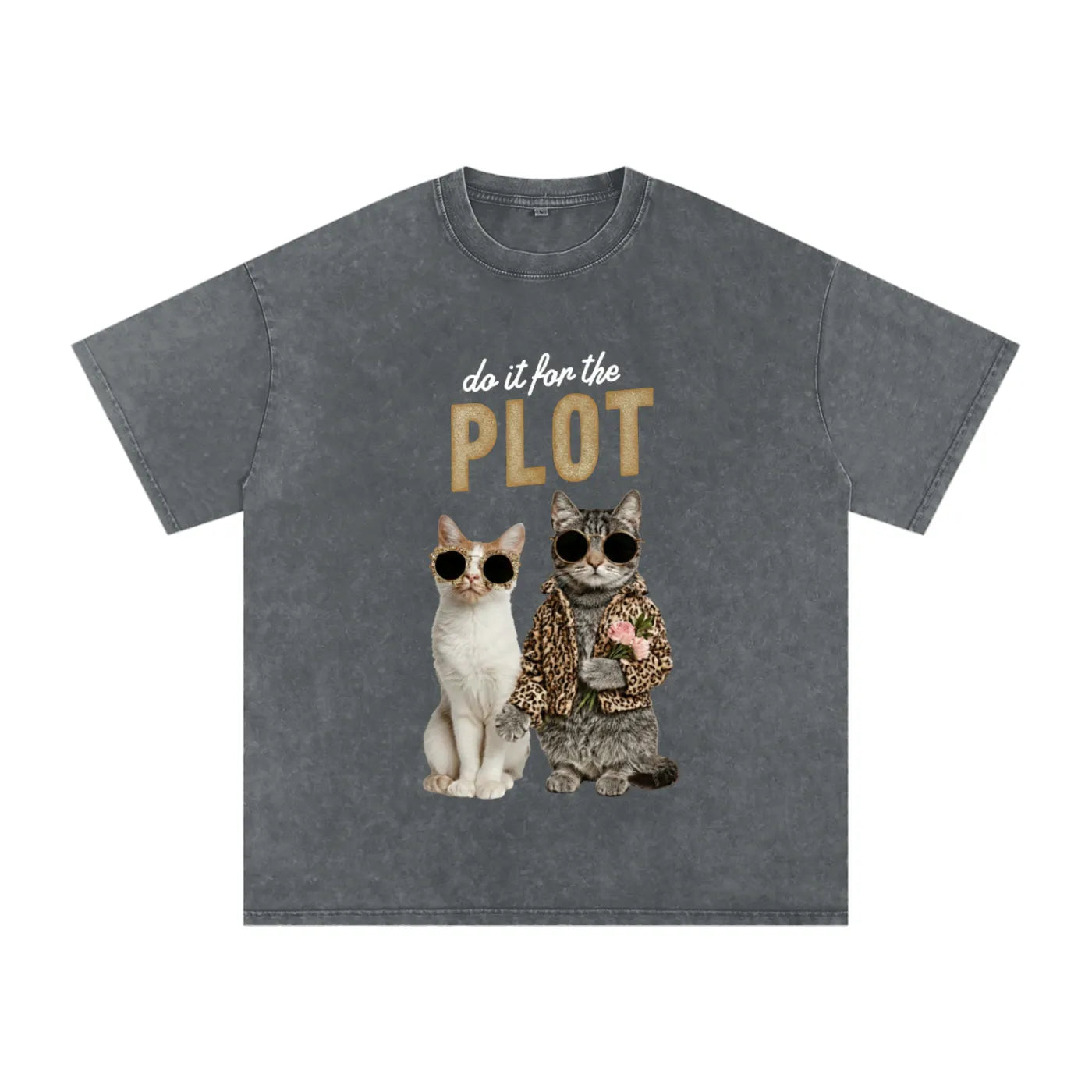 Do It For The Plot - Oversized Shirt - Pawp Culture