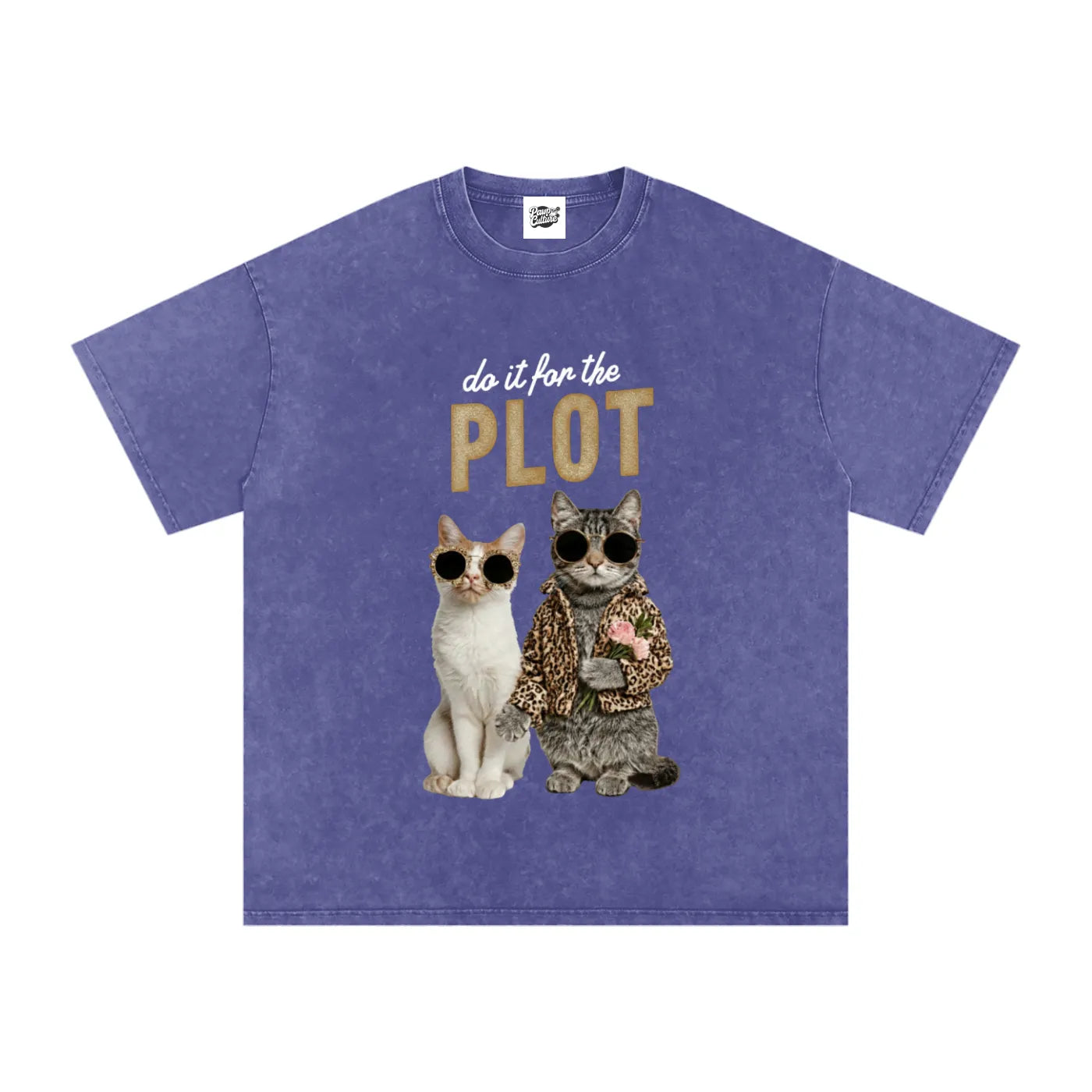 Do It For The Plot - Oversized Shirt - Pawp Culture