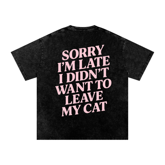 Cat Dad - Oversized Shirt - Pawp Culture