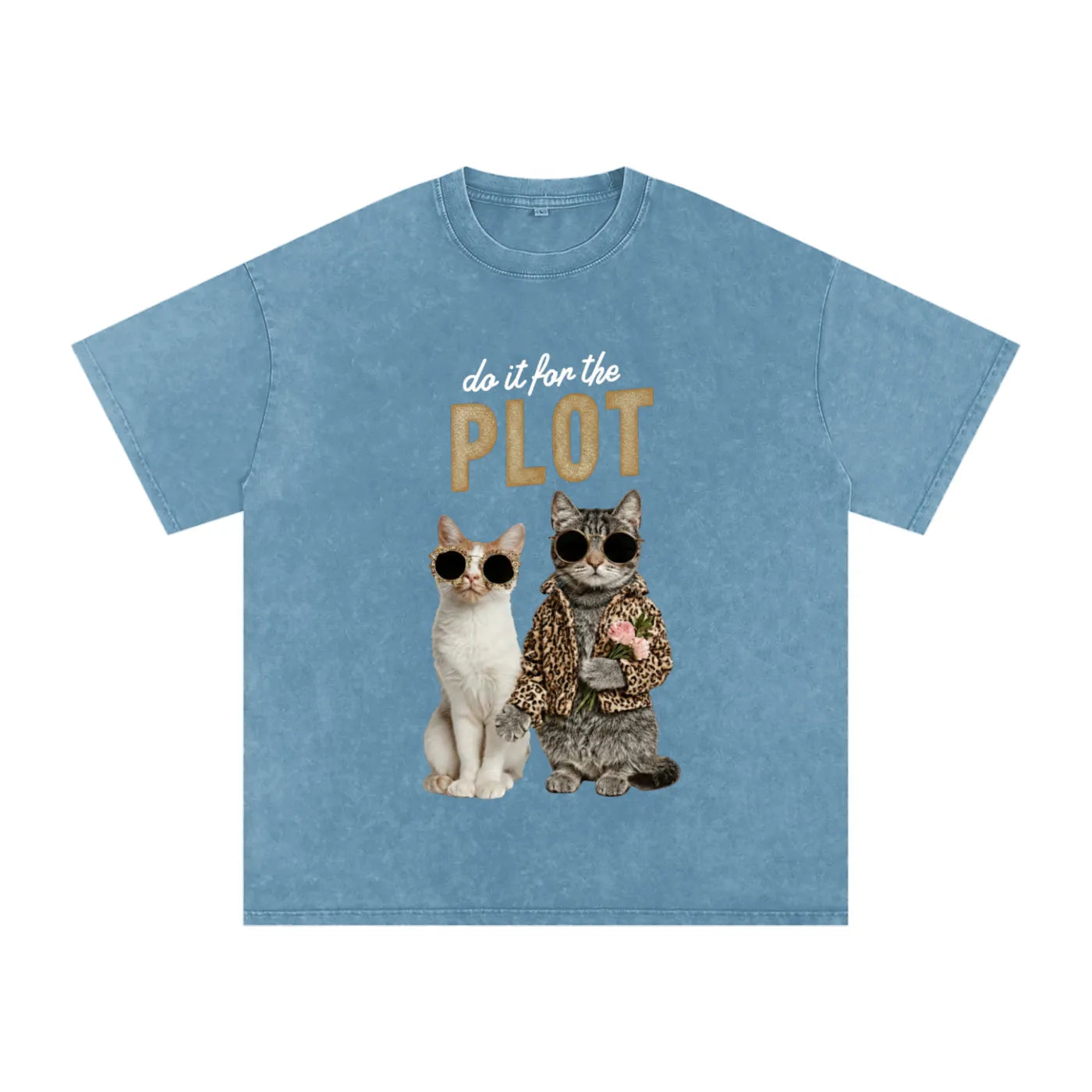 Do It For The Plot - Oversized Shirt - Pawp Culture