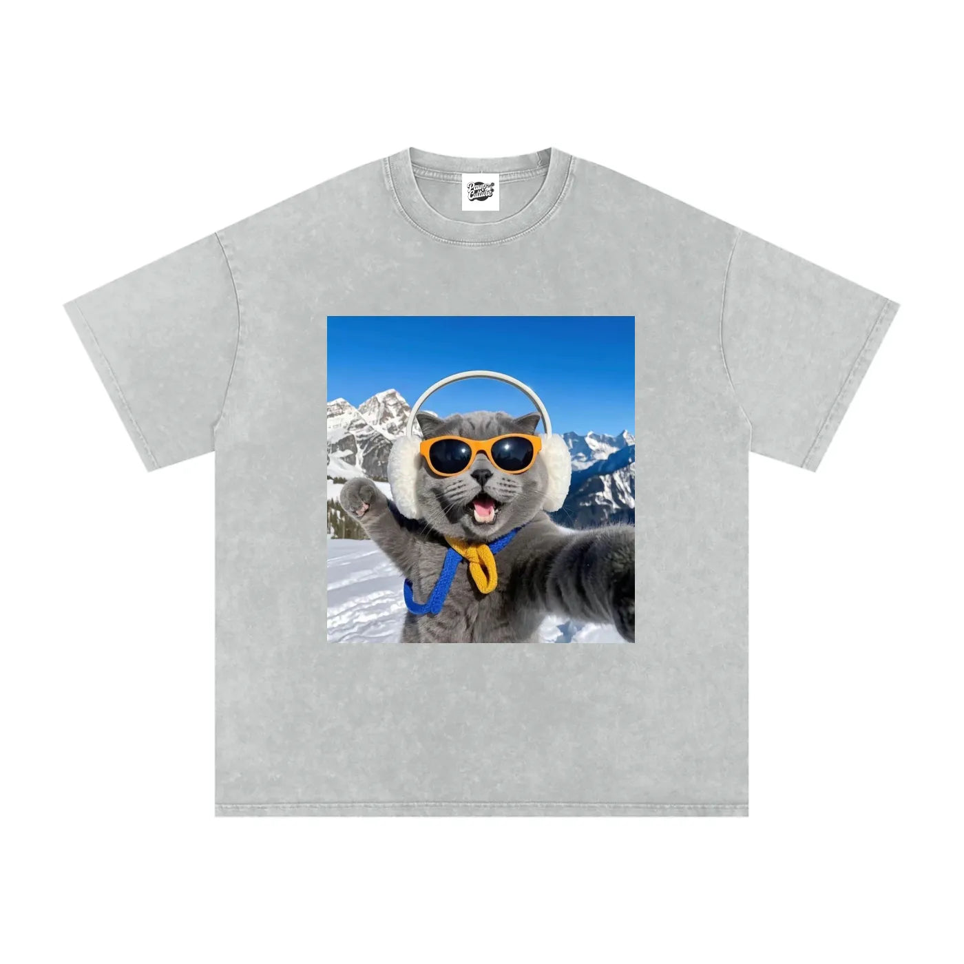 Explorer Cat - Oversized Shirt - Pawp Culture